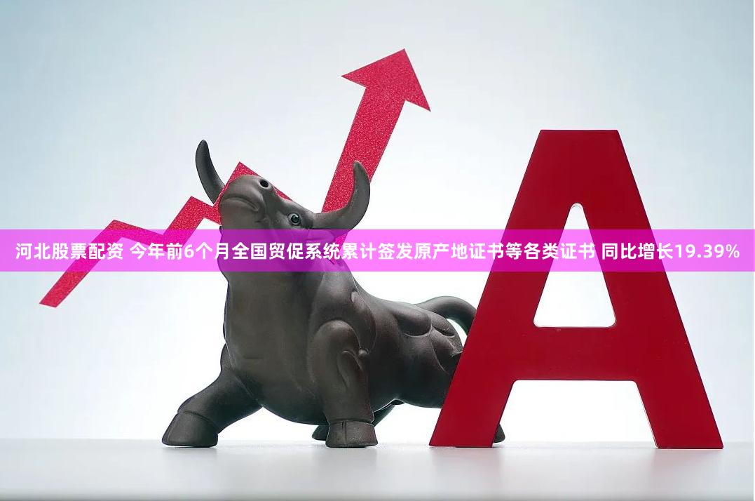 河北股票配资 今年前6个月全国贸促系统累计签发原产地证书等各类证书 同比增长19.39%