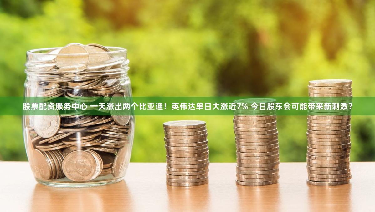 股票配资服务中心 一天涨出两个比亚迪！英伟达单日大涨近7% 今日股东会可能带来新刺激？